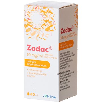 

Zodac 10mg/ml kapky 20 ml