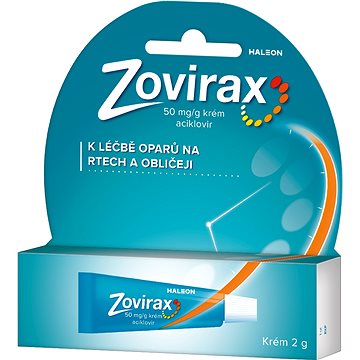

Zovirax 50 mg/g, krém při oparech na rtu 2g