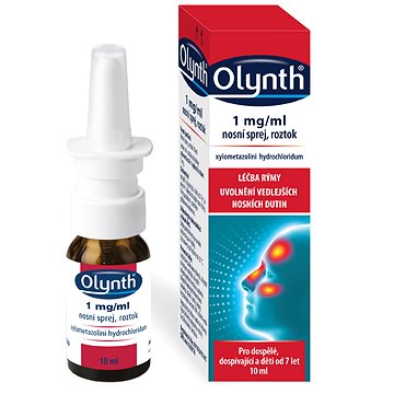 

Olynth 1 mg/ml nosní sprej, roztok 10 ml