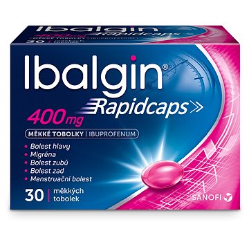 

Ibalgin Rapidcaps 400 mg 30 tobolek