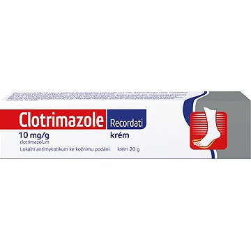 

Clotrimazole Recordati 10 mg/g krém 20 g