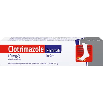 

Clotrimazole Recordati 10 mg/g krém 50 g