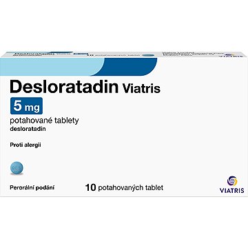 

Desloratadin Viatris 5 mg 10 tablet