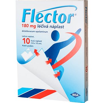 

Flector 180 mg 10 náplastí