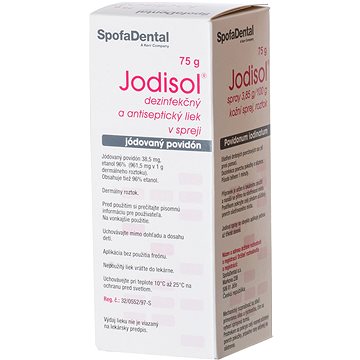 

Jodisol Sprej s mechanickým rozprašovačem 75 g