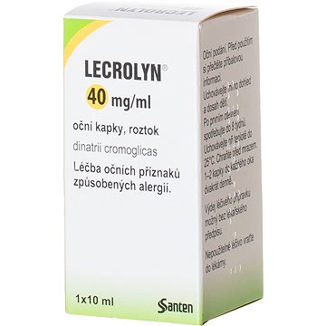 

Lecrolyn 40 mg/ml oční kapky 10 ml