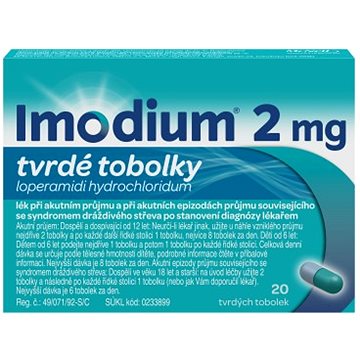 

Imodium 2 mg 20 tobolek