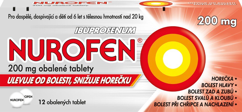 

Nurofen 200 mg 12 tablet