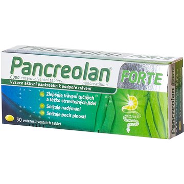

Pancreolan Forte 6000U 30 tablet