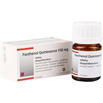 

Panthenol Quintesence 100mg, 20 tablet