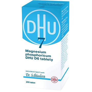 

DR. SCHÜSSLERA Magnesium Phosphoricum DHU D6(D12),200 tablet