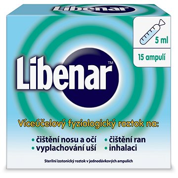 

LIBENAR víceúčel. fyziologický roztok 15 × 5 ml