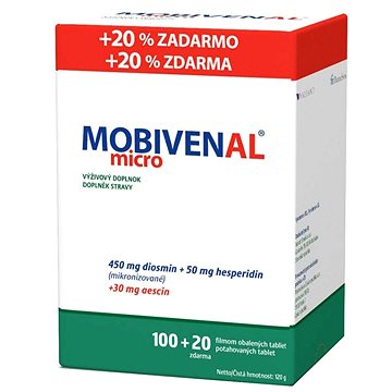 

Mobivenal micro 100 + 20 tablet