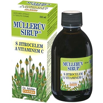

Dr.Müller Müllerův sirup s jitrocelem a vitamínem C 245 ml