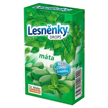 

Dr.Müller Lesněnky drops máta bez cukru 38 g