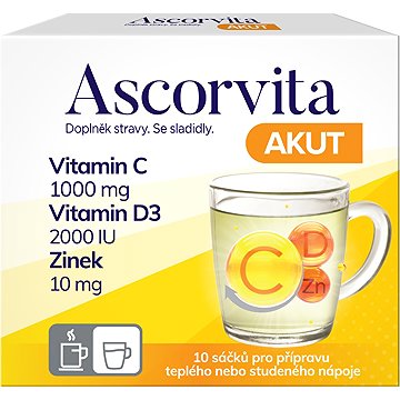 

Ascorvita Akut nápoj 10 × 3g