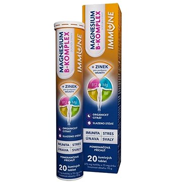 

Glenmark Magnesium B-komplex Immune 20 tablet