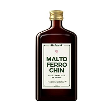 

Dr.Svatek Maltoferrochin Medicinální víno 500 ml