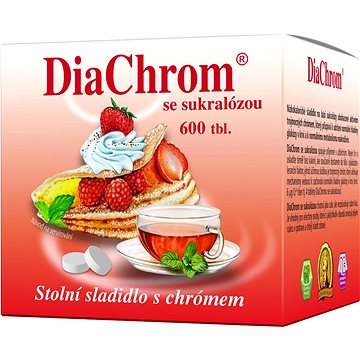 

DiaChrom se sukralózou 600 tablet