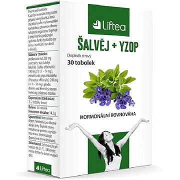 

Liftea šalvěj + yzop 30 tobolek