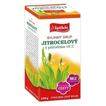 

Apotheke Bylinný sirup Jitrocelový 250 g