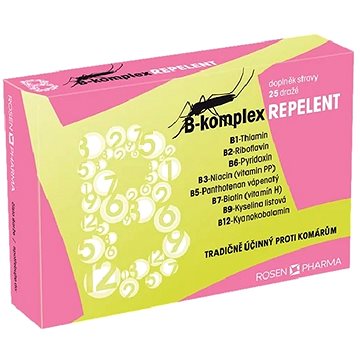 

Rosen B-komplex repelent 25 dražé