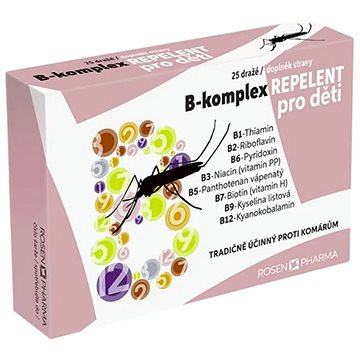

Rosen B-komplex Repelent pro děti 25 dražé
