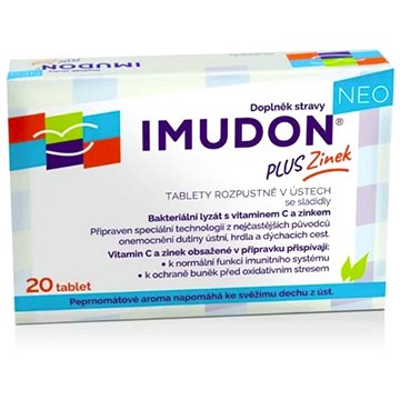 

IMUDON NEO + Zinek 20 tablet