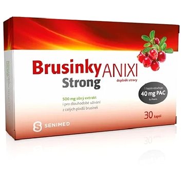

Senimed Brusinky ANIXI Strong 500 mg 30 kapslí