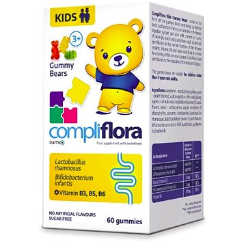 

Compliflora KIDS želat. medv. od 3 let 60 ks