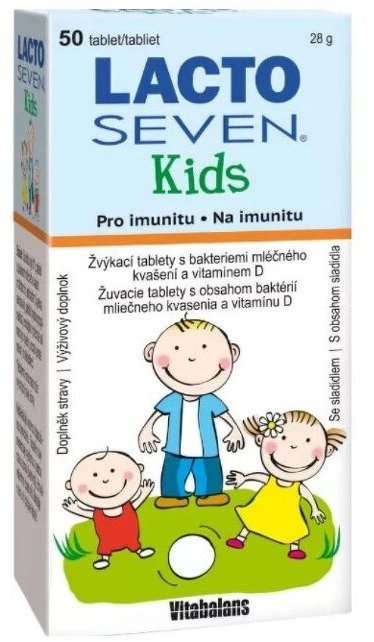 

Vitabalans LactoSeven Kids 20 tablet