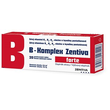 

Zentiva B-Komplex forte 20 tablet