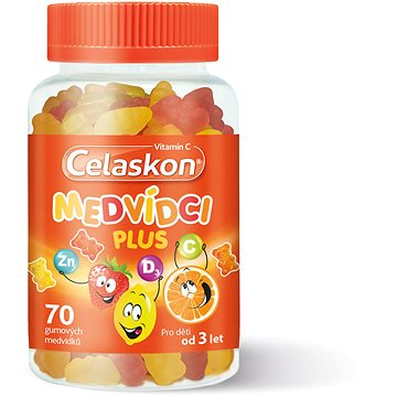 

Celaskon Medvídci Plus pro děti od 3 let 70 ks