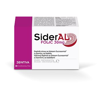 

Sideral Folic 30 mg 20 sáčků