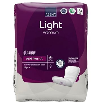 

Abena Light Mini Plus 1A vložky absorpční, 200 ml, 16 ks
