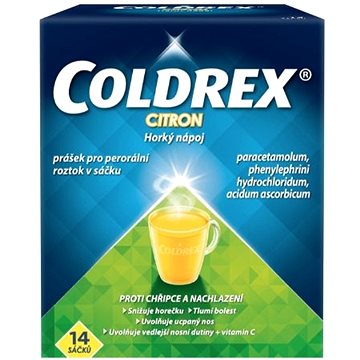 

Coldrex Horký nápoj Citron 14 sáčků