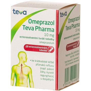 

Omeprazol Teva 10 mg 28 tobolek