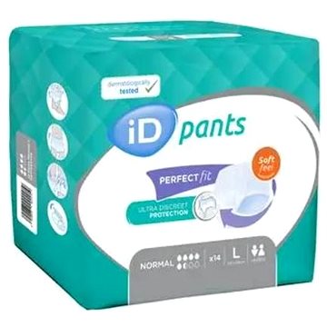

Kalhotky absorpční iD Pants Large-Normal boky 100-145 cm, 1340 ml, prodyšné