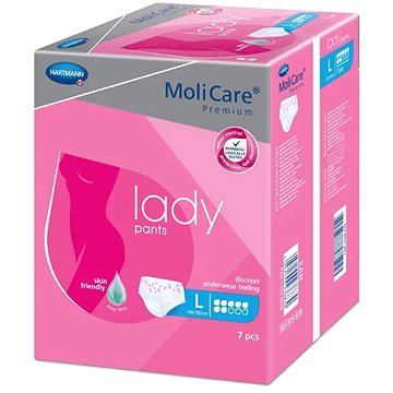 

Kalhotky navlékací Molicare Lady Pants 7 kapek L boky 100-150 cm, 1373 ml 7 ks