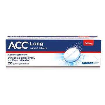 

ACC LONG 600 mg 20 šumivých tablet