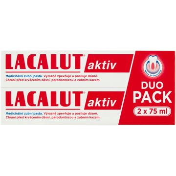 

LACALUT Aktiv Duopack 2× 75 ml