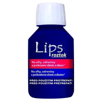 

Lips roztok na afty 100 ml