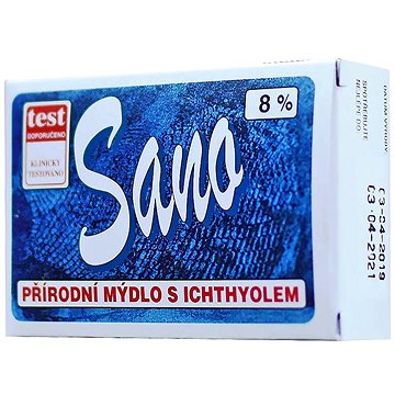 

Merco Sano mýdlo s ichtyolem 100 g 8 %