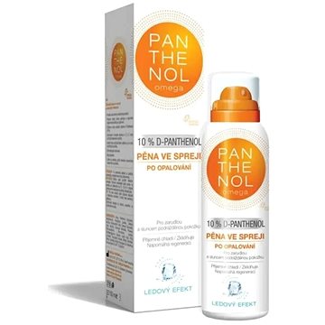 

Panthenol Omega chladivá pěna po opalování sprej 10 % 200 ml