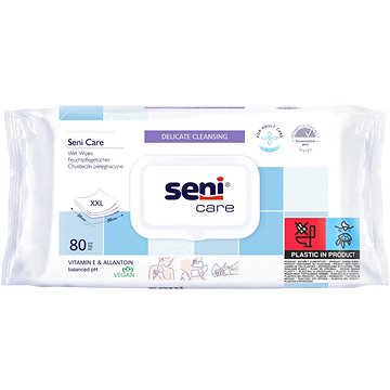 

Seni Care vlhčené ubrousky Vit, E&Allantoin 80 ks