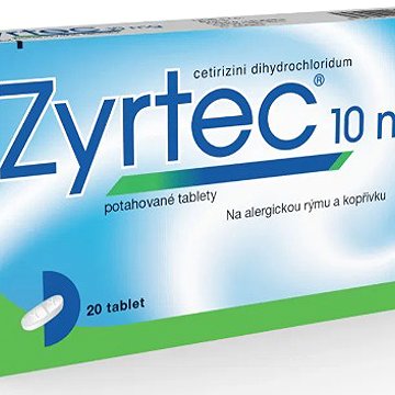 

Zyrtec 10 mg 20 tablet
