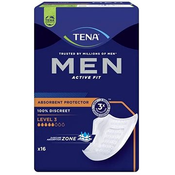 

Tena Men Level 3 vložky absorpční, 710 ml, 16 ks