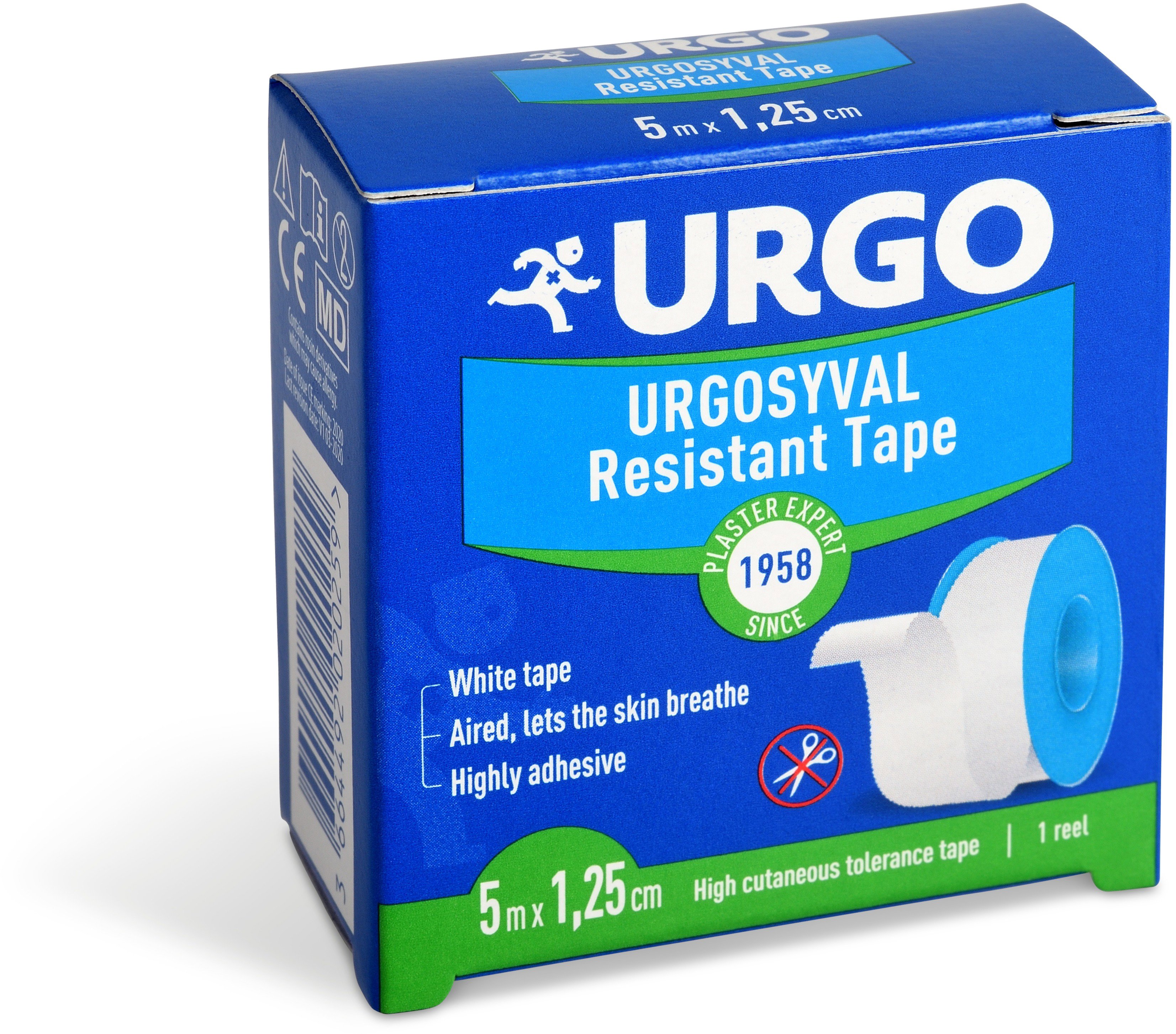 

Urgo Syval textilní náplast bílá 1,25 cm × 5 m