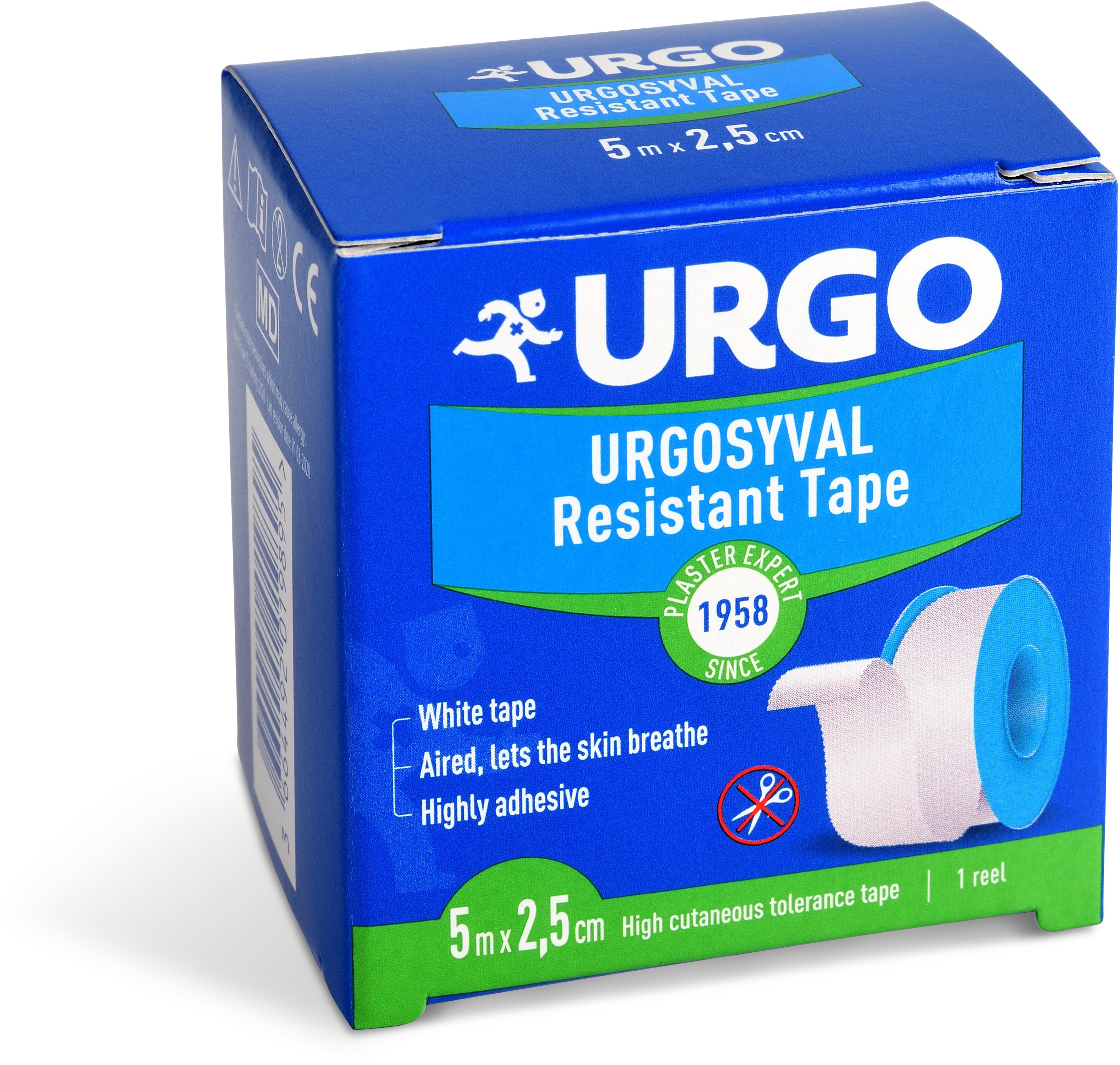 

Urgo Syval textilní náplast bílá 2,5 cm × 5 m