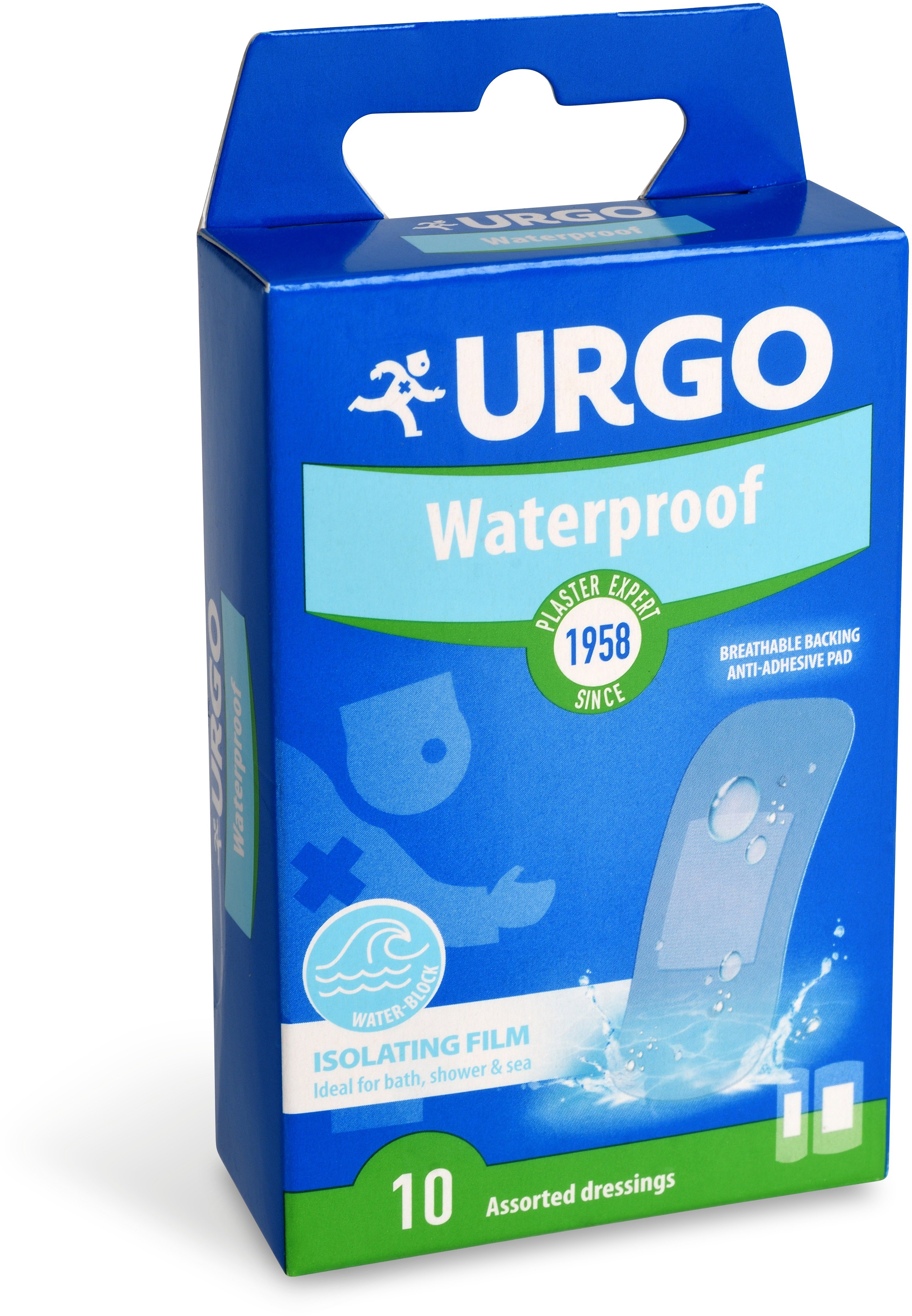 

Urgo Waterproof voděodolná náplast 10 ks